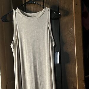 Time and Tru Light Beige Tank Top